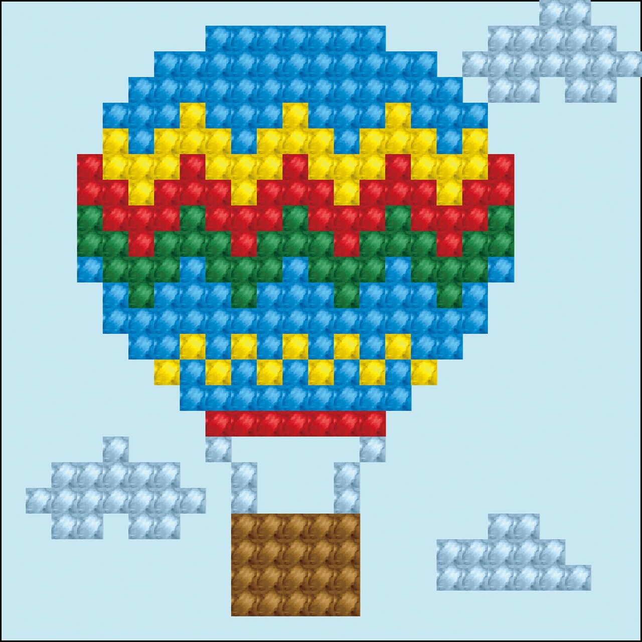 Diamond Dotz Up Up & Away Balloon Diamond Painting Kits for Adults - Diamond Art Kits a Relaxing Creative Craft Kit with Dotz Gems 2.7"x2.7"